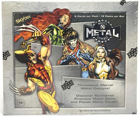 x men metal universe trading cards